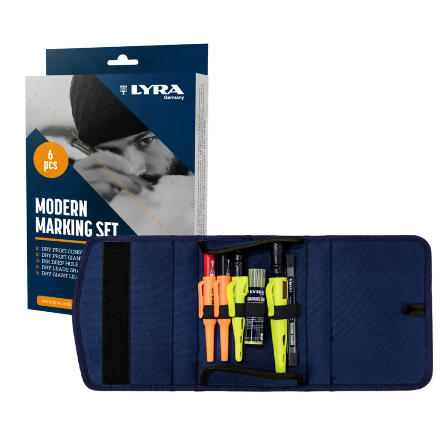 Lyra 449401 Markeerset in etui
