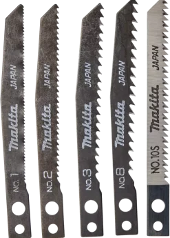 Makita A-86882 5 Delige Decoupeerzaagbladen set - Hout / Metaal / Kunststof