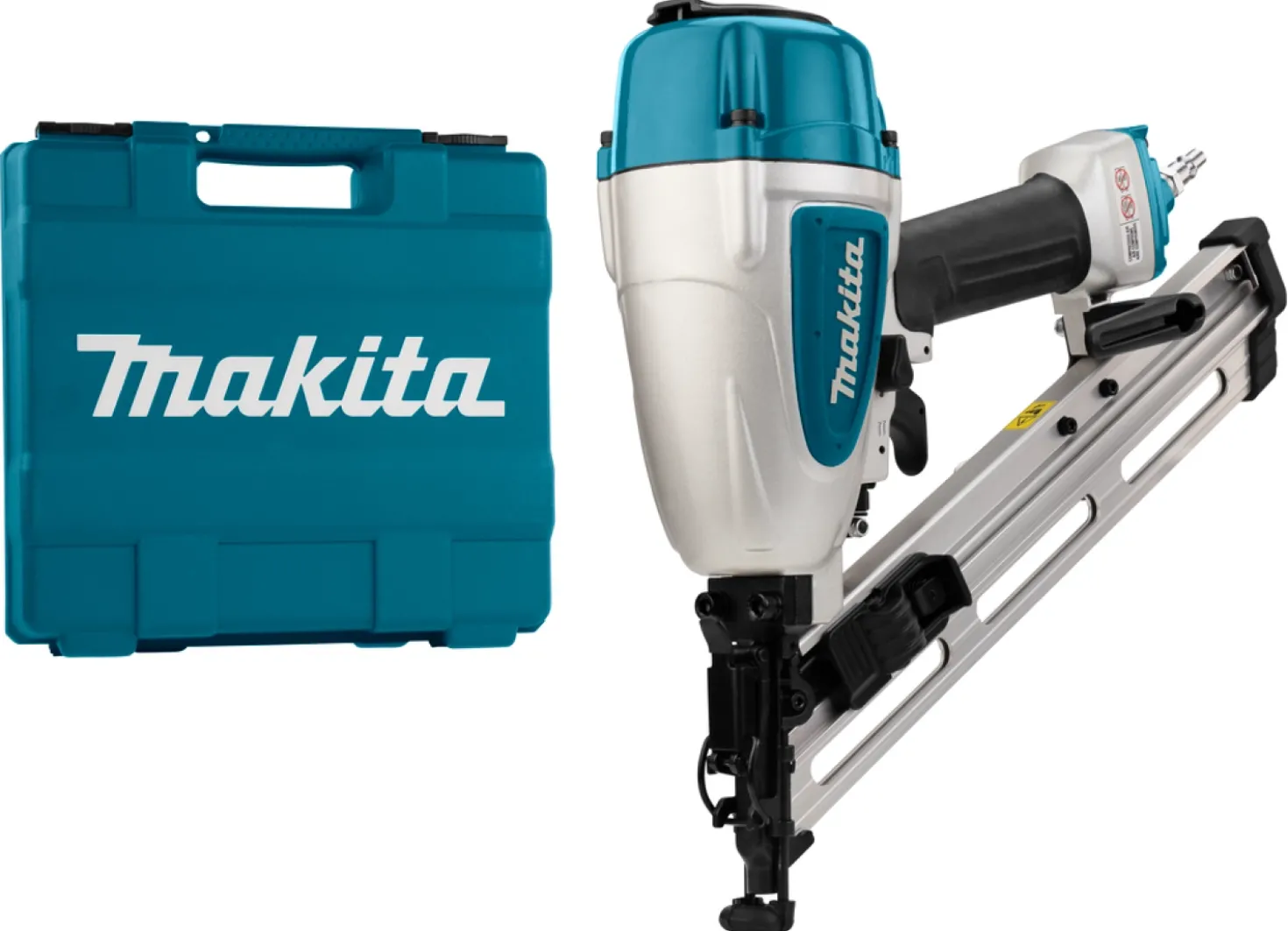 Makita AF635 8 bar Brad tacker (15 Ga) in koffer - 32-64mm
