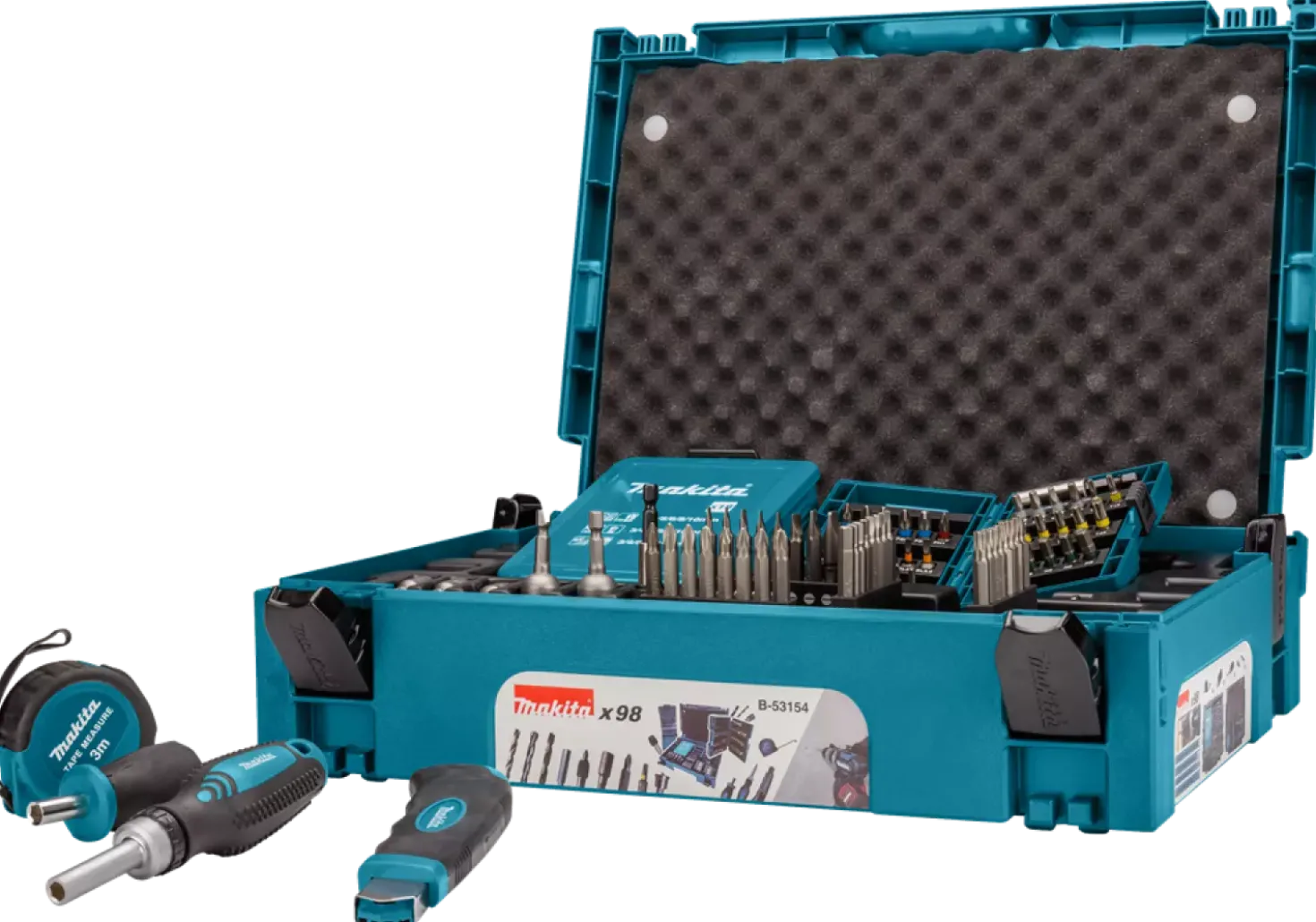 Makita B-53154 Boor-/schroefbitset 98-delig