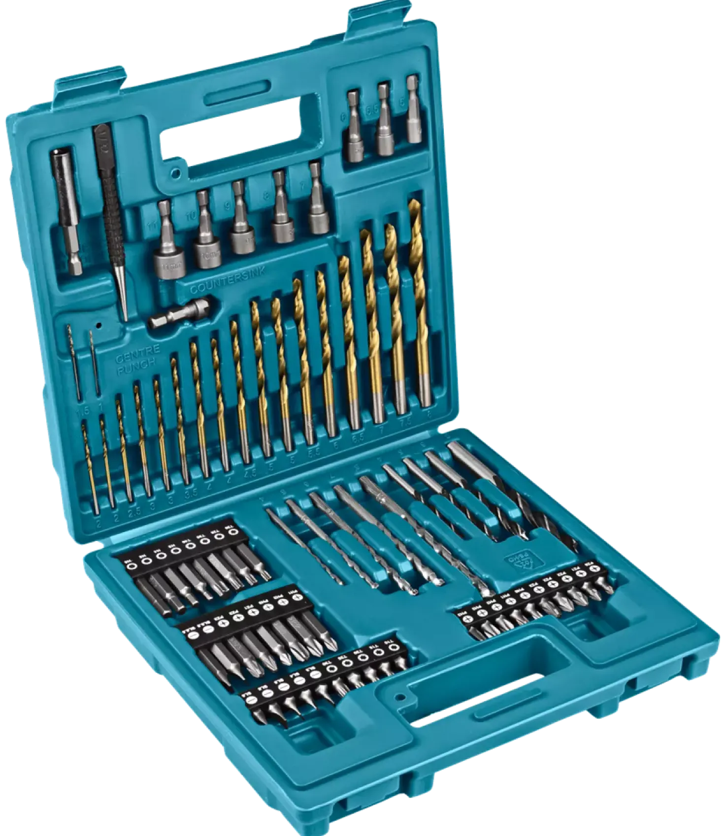 Makita B-49373 75-delige Boor-/schroefbitset