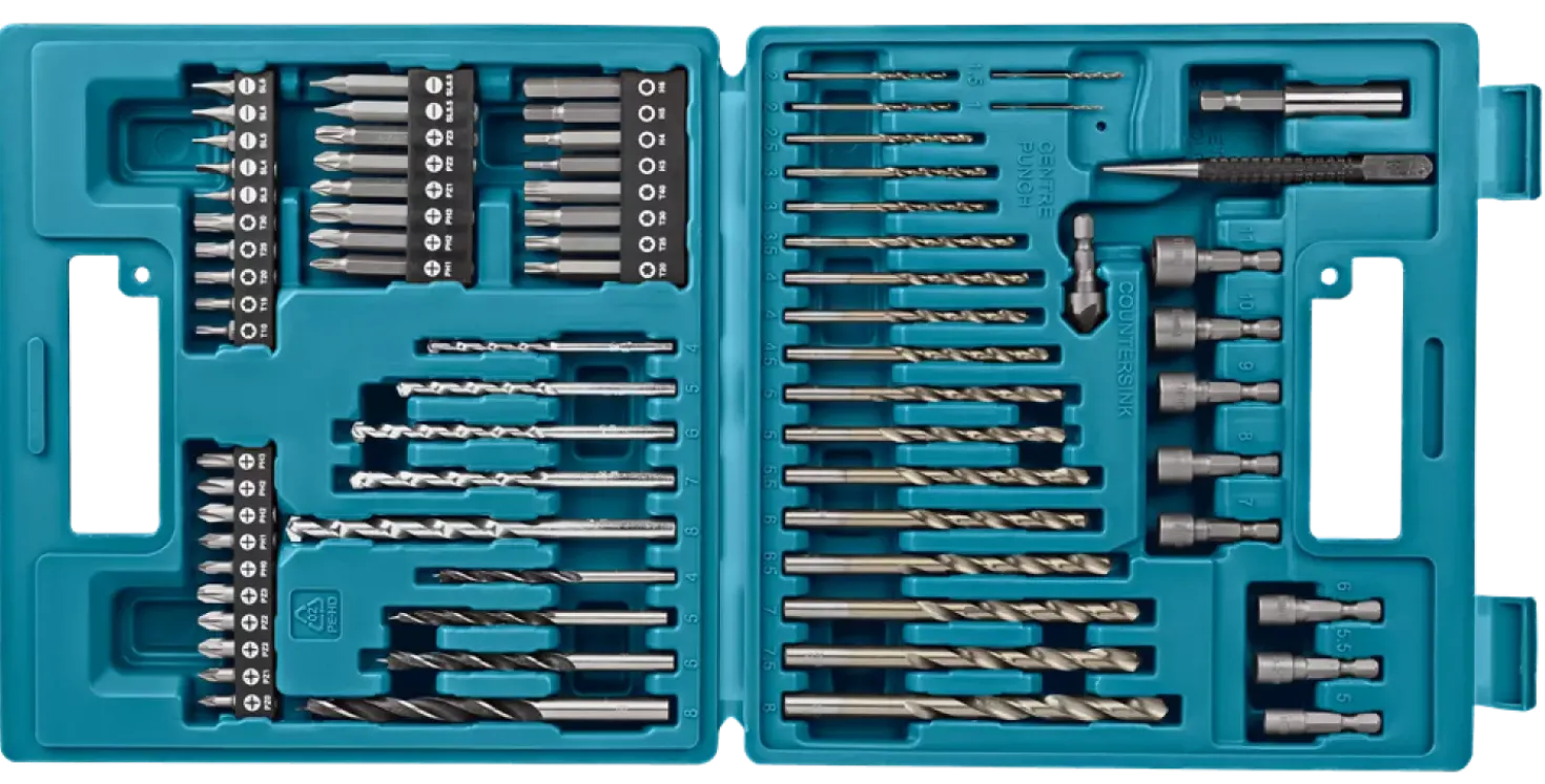 Makita B-49373 75-delige Boor-/schroefbitset