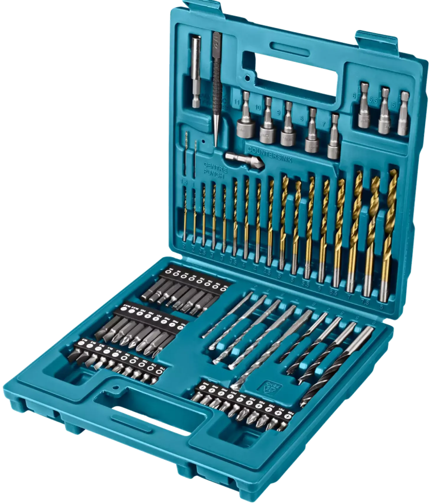 Makita B-49373 75-delige Boor-/schroefbitset