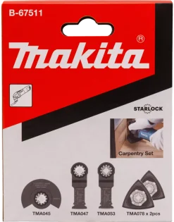 Makita B-67511 5-delige zaagset multitool