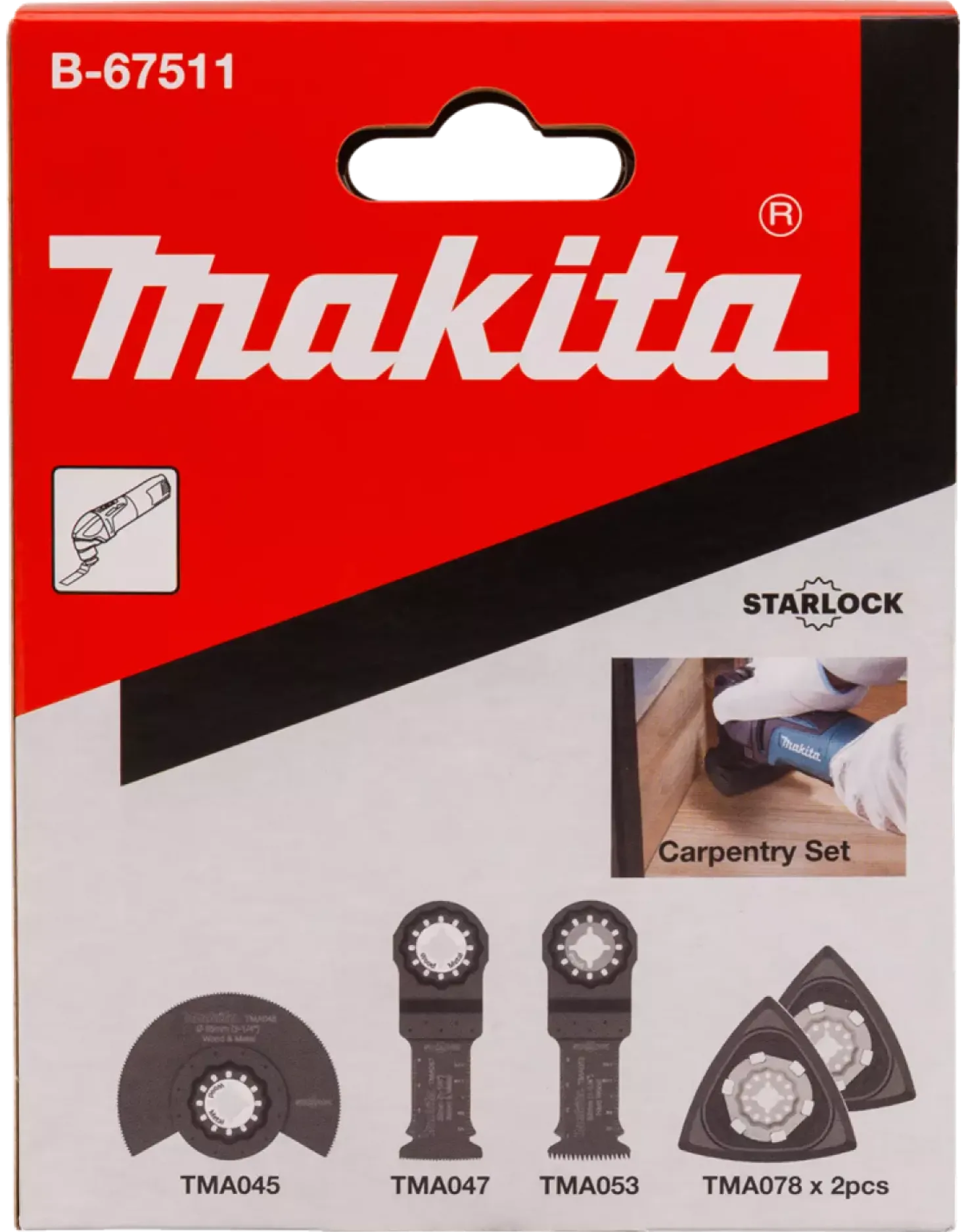 Makita B-67511 5-delige zaagset multitool