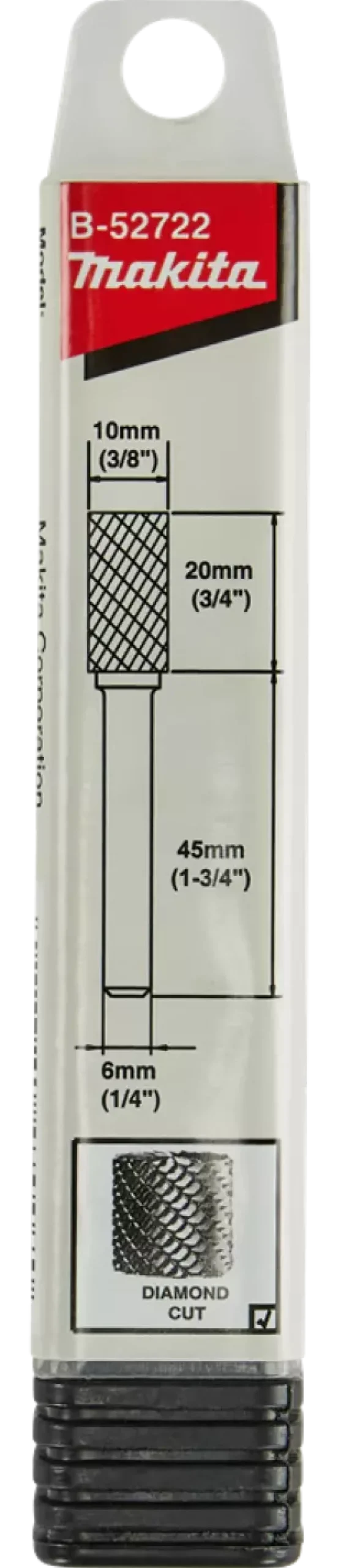 Makita B-52722 HM Stiftfrees - 6"