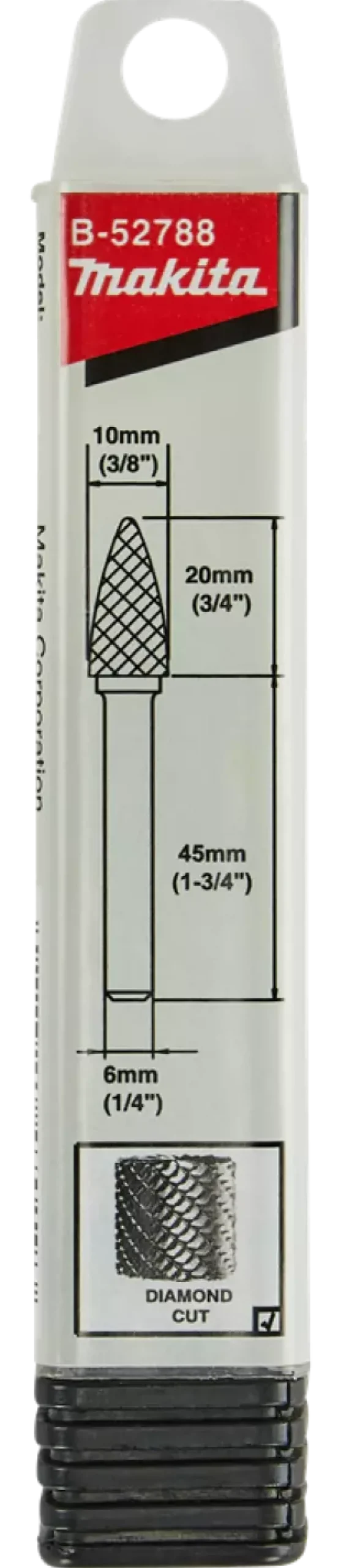 Makita B-52788 HM Stiftfrees - 6"