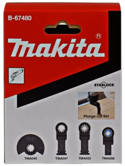 Makita B-67480 Invalzaagset multitool starlock 4-delig