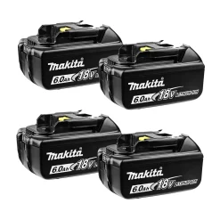 Makita BL1860B 18V Li-ion accu - 6.0Ah (4st)