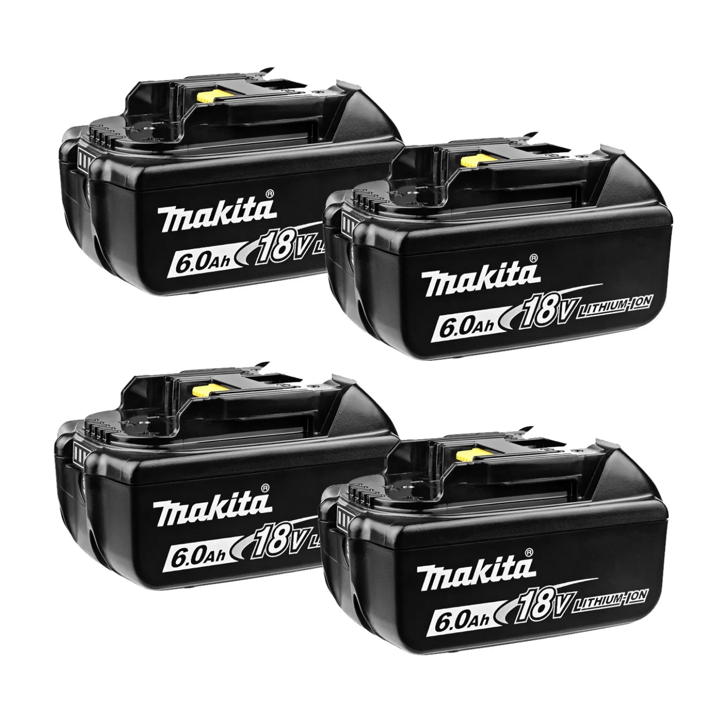 Makita BL1860B 18V Li-ion accu - 6.0Ah (4st)