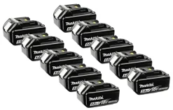 Makita BL1850B 18V Li-Ion accu - 5.0Ah (10 stuks)