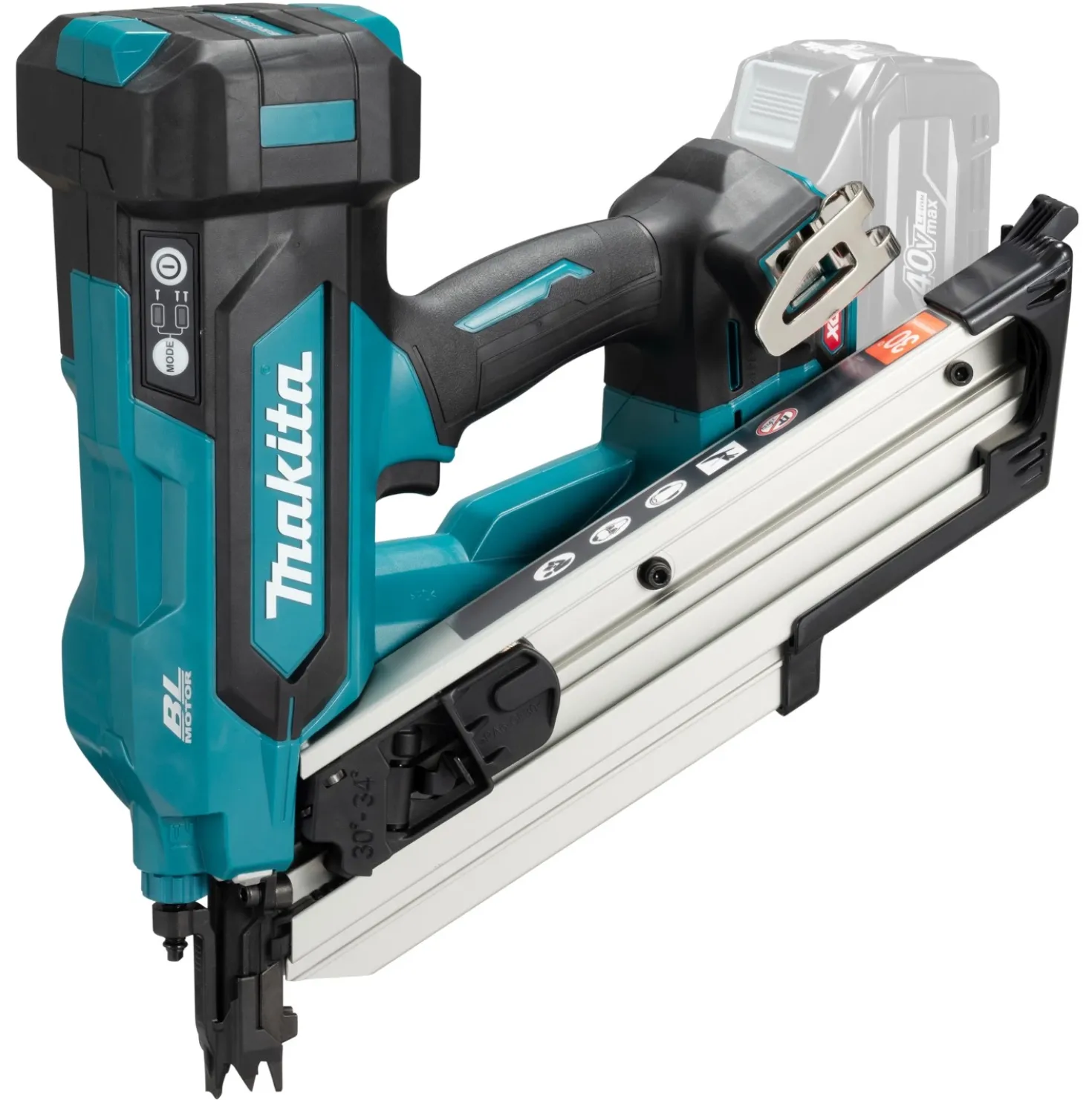 Makita BN001GZ XGT 40V Max Li-ion Accu constructie tacker body in koffer - D-kop