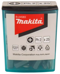 Makita B-24583 Schroefbit PH2x25mm 25 stuks