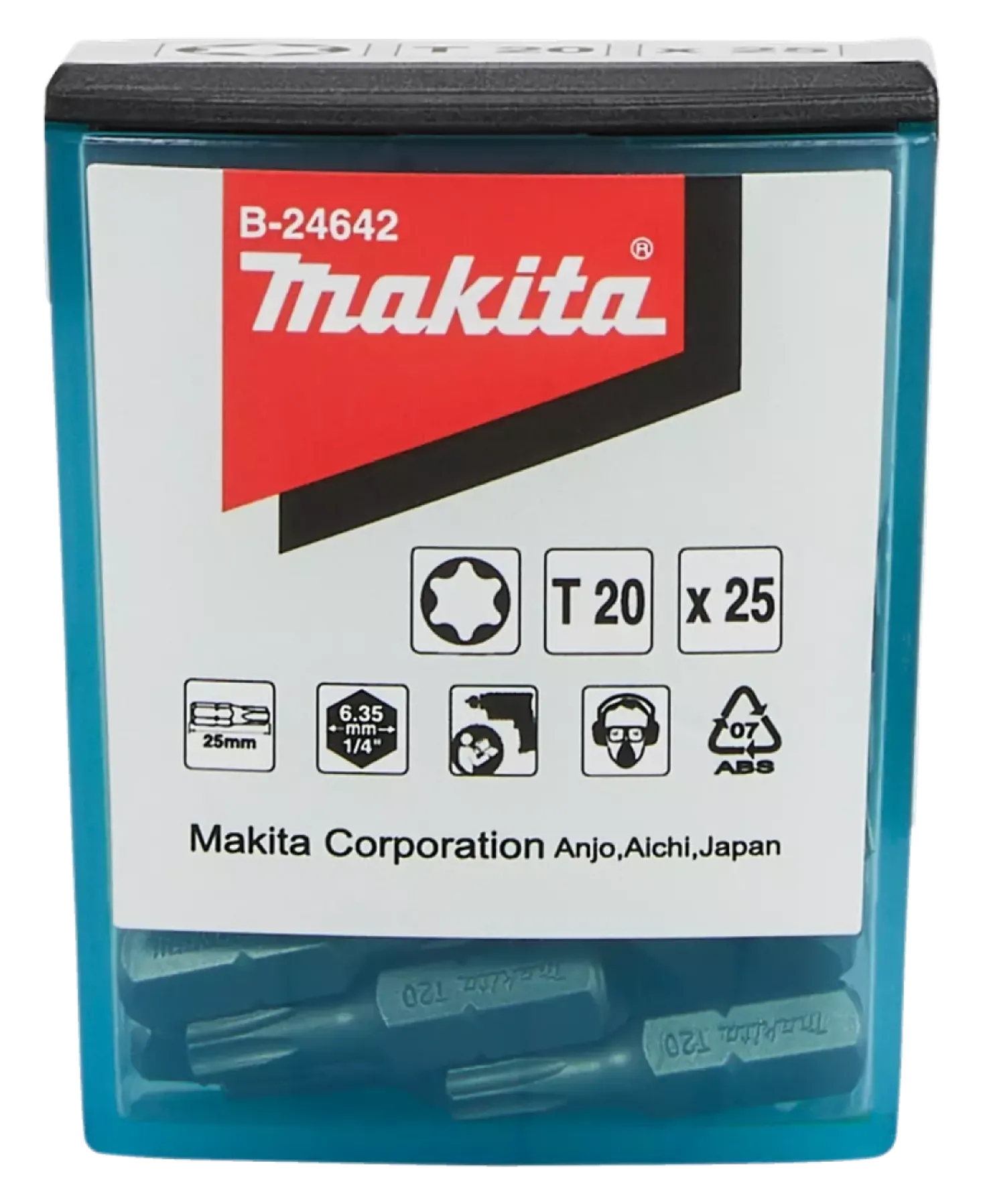 Makita B-24642 Schroefbit - T20x25mm (25st)