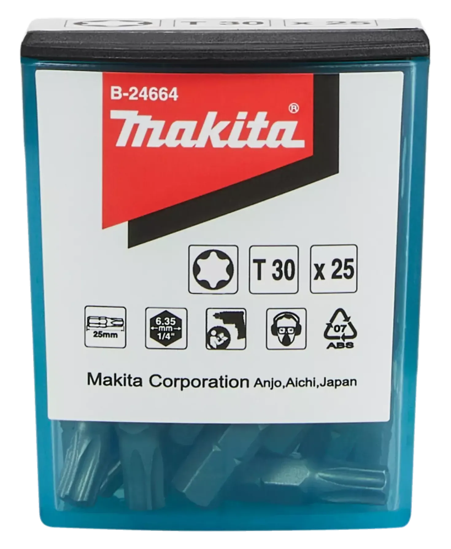 Makita B-24664 Schroefbit - T30x25mm (25st)