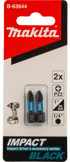 Makita B-63644 Slagschroefbit PZ2x25mm (2st)