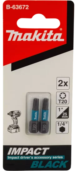 Makita B-63672 Slagschroefbit T20x25mm