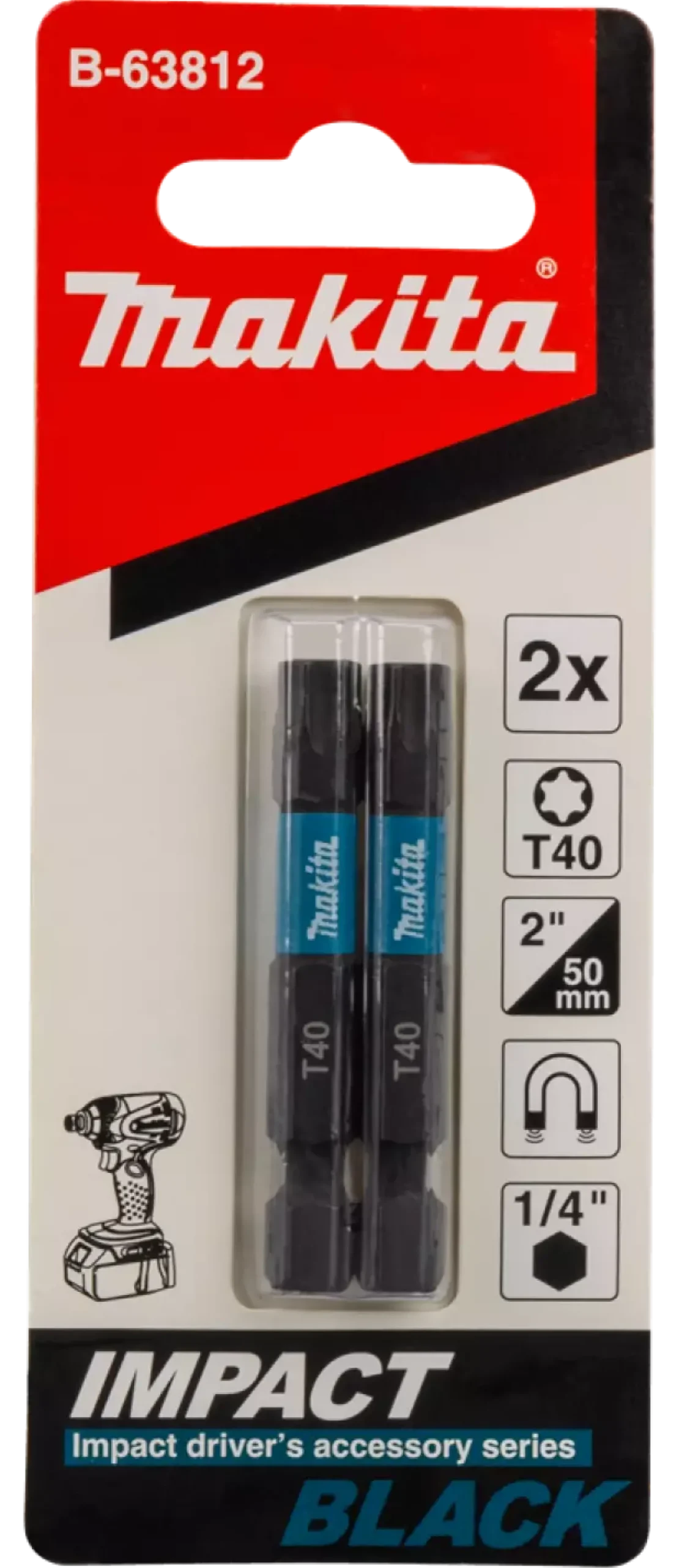 Makita B-63812 Slagschroefbit T40x50mm