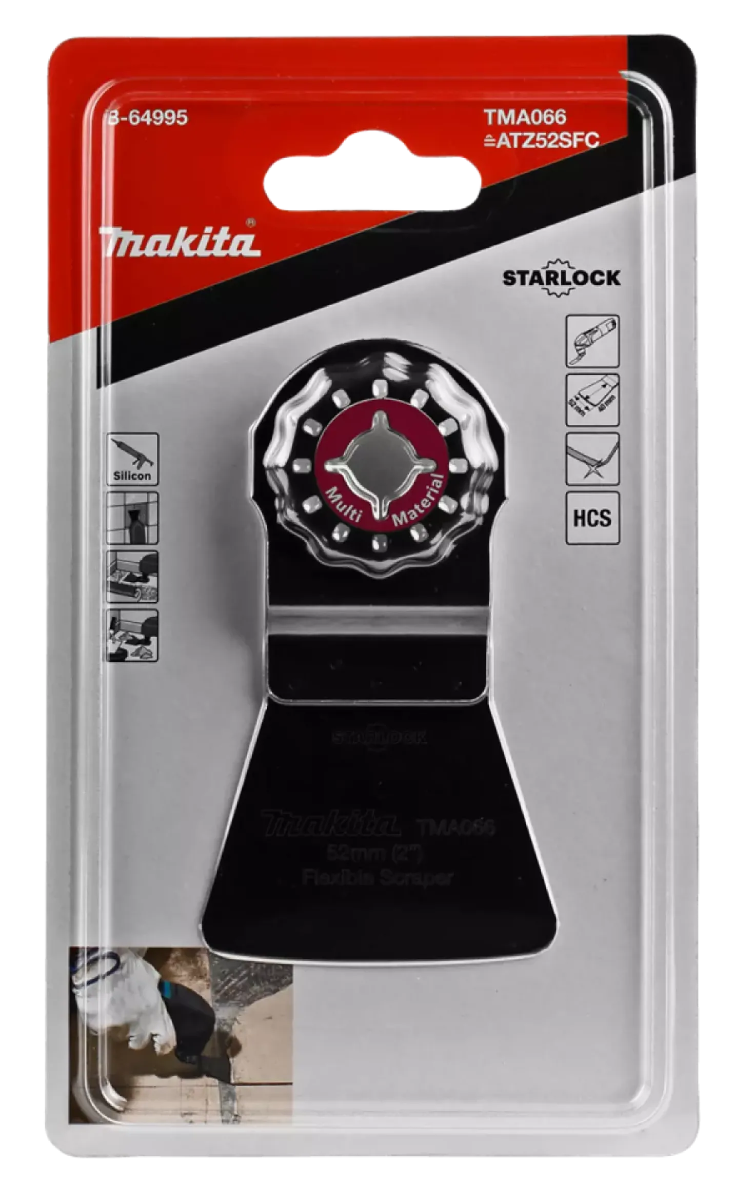 Makita B-64995 / TMA066 Schraper - 52x40mm