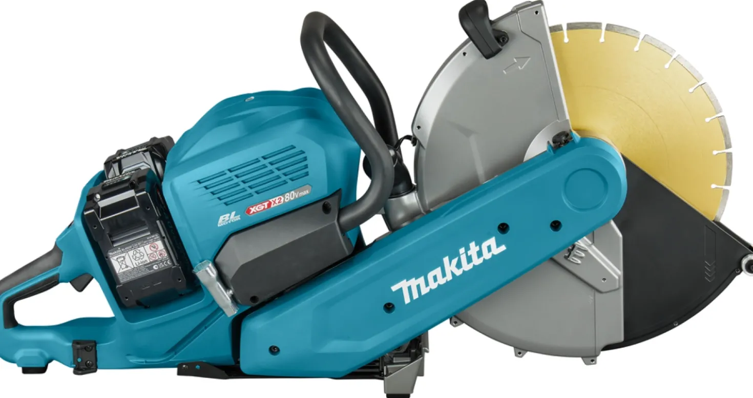Makita CE002GL402X XGT 2x40 V Max Li-ion accu Doorslijper set (4x 8,0Ah) in doos/Mbox - 355mm