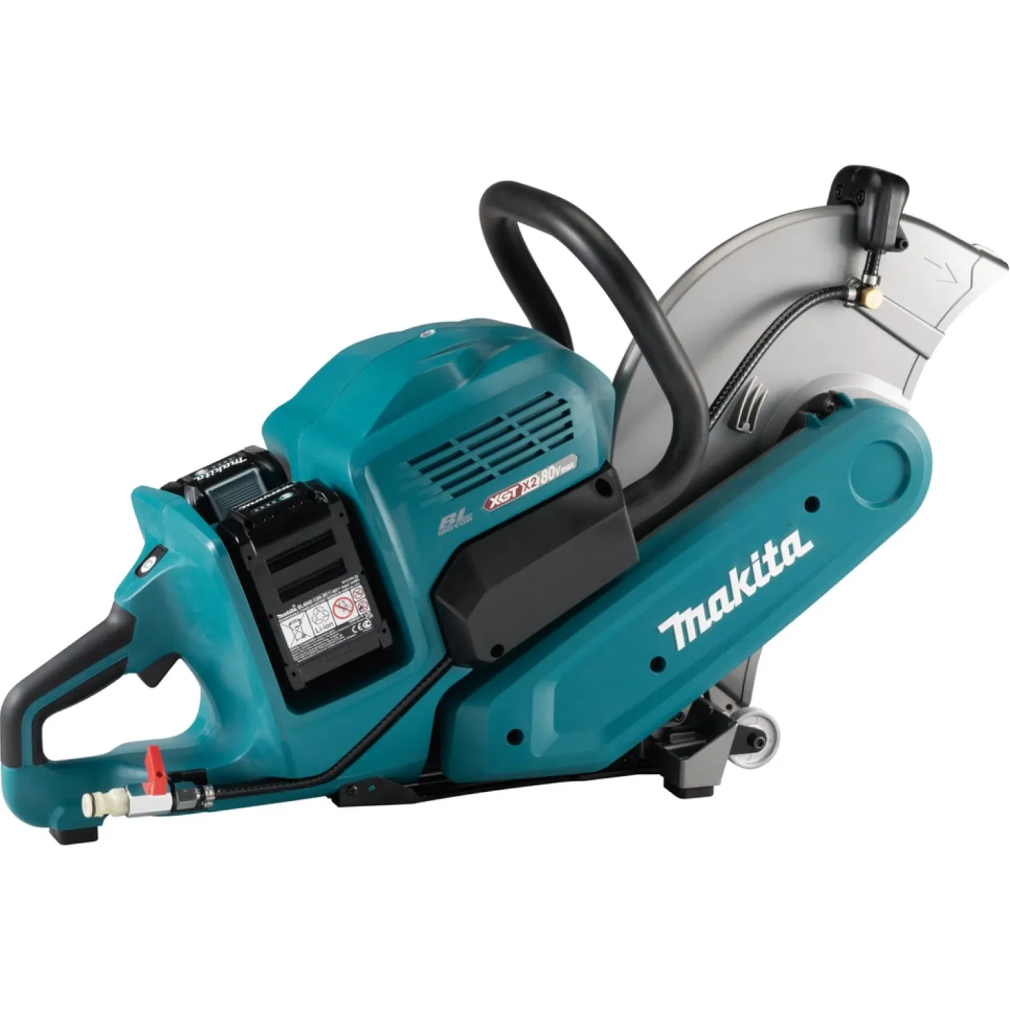 Makita CE001GT401X XGT 2x40V Max Li-Ion Accu Doorslijper set (4x 5,0Ah) in Mbox - 355mm