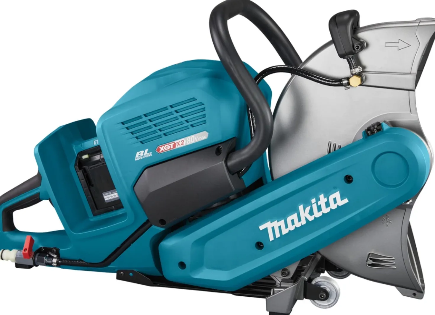 Makita CE001GT401X XGT 2x40V Max Li-Ion Accu Doorslijper set (4x 5,0Ah) in Mbox - 355mm