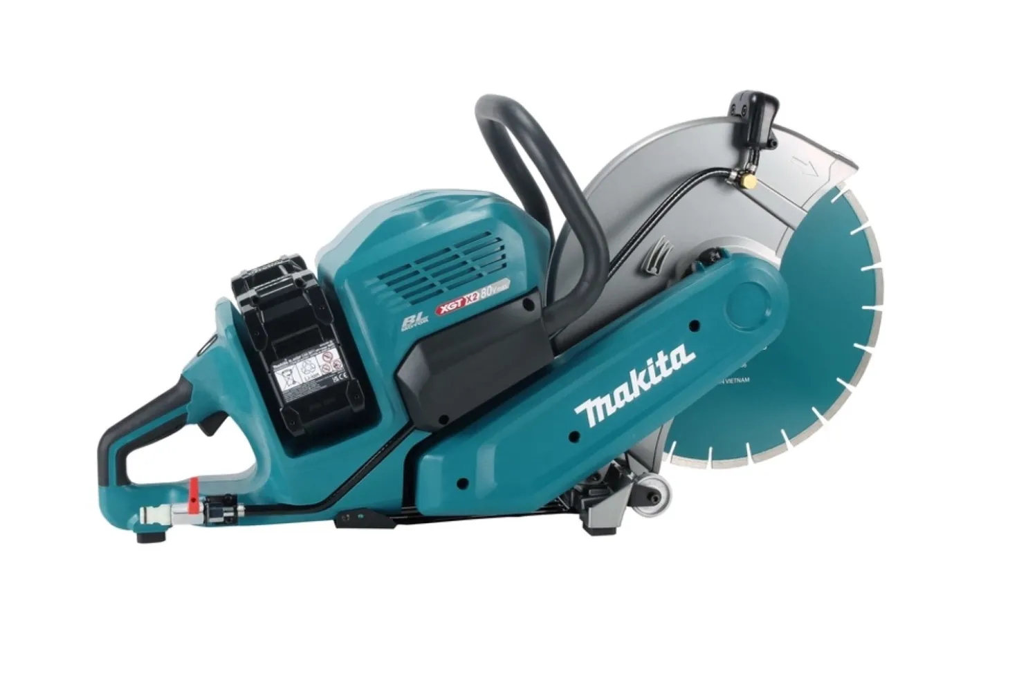 Makita CE001GT401X XGT 2x40V Max Li-Ion Accu Doorslijper set (4x 5,0Ah) in Mbox - 355mm