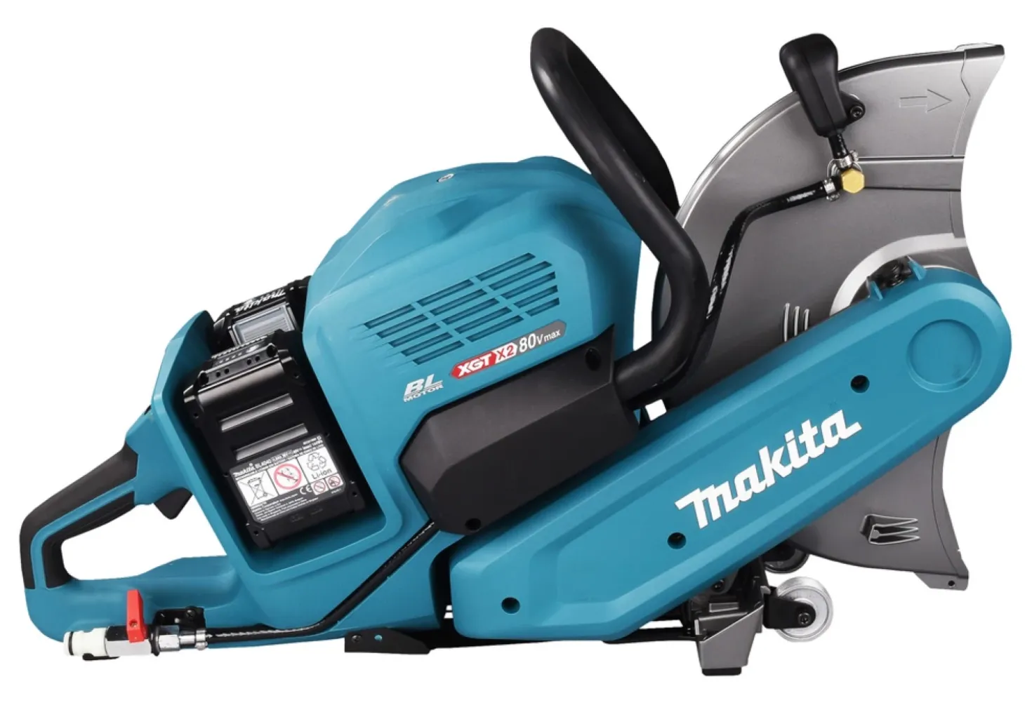 Makita CE001GT401X XGT 2x40V Max Li-Ion Accu Doorslijper set (4x 5,0Ah) in Mbox - 355mm