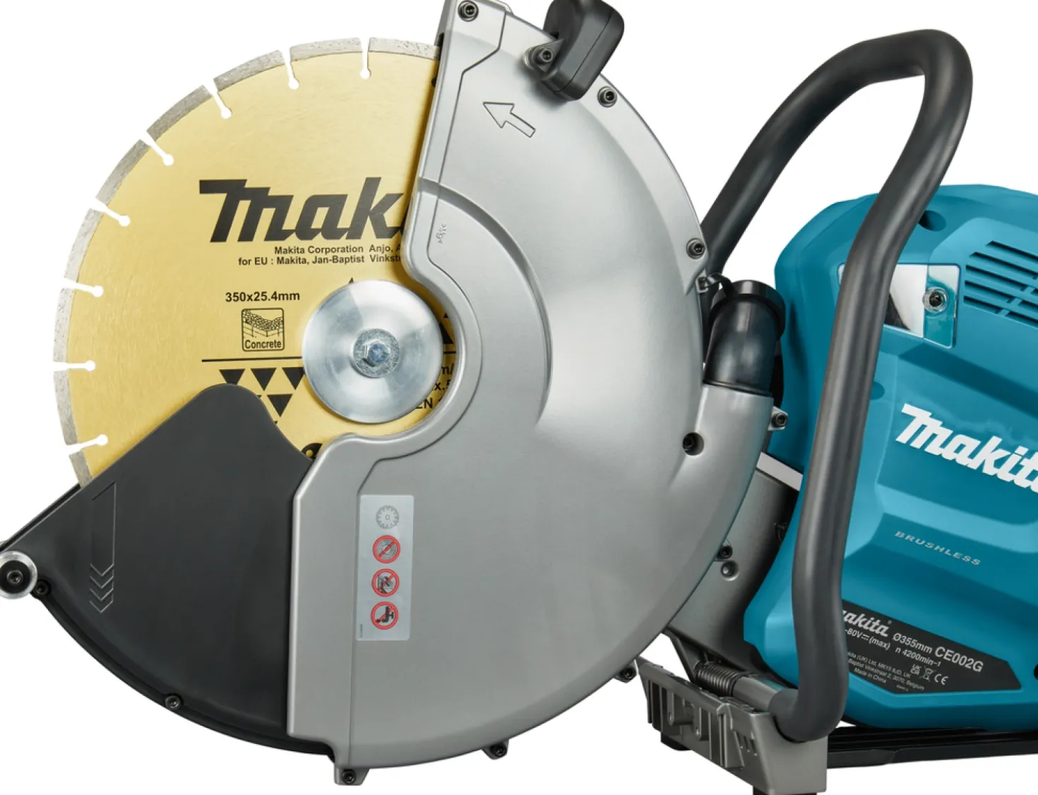 Makita CE002GT202X XGT 2x40 V Max Li-ion accu Doorslijper set (2x 5,0Ah) in doos/Mbox - 355mm