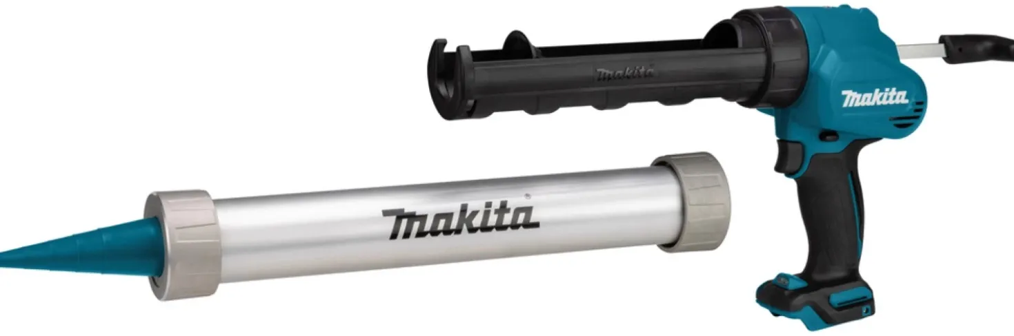 Makita CG100DZXK 10,8V Lijm- en kitspuit body met 2 patroonhouders - 5000N