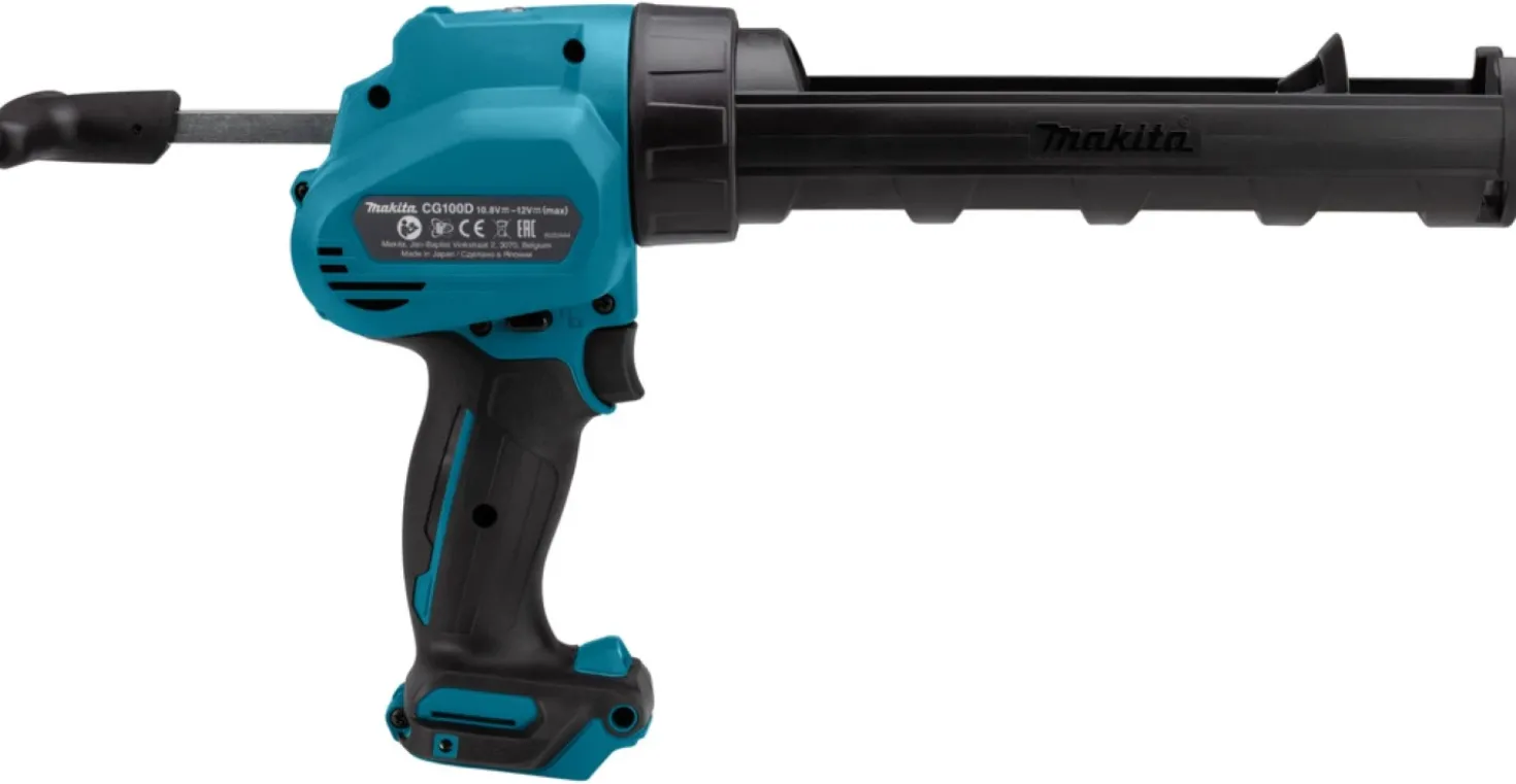 Makita CG100DZXK 10,8V Lijm- en kitspuit body met 2 patroonhouders - 5000N