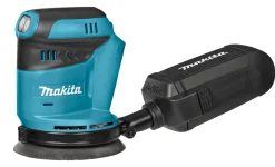 Makita DBO180RMJ 18V Li-Ion Accu excentrische schuurmachine set (2x 4.0Ah accu) in Mbox - 125mm