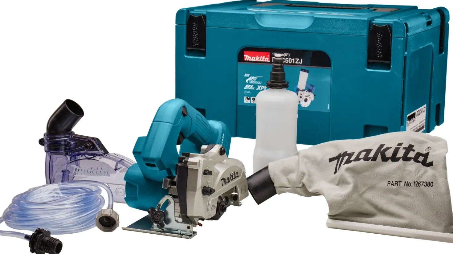 Makita DCC500ZJX6 LXT 18 V Diamantsnijder - 125 mm