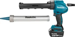 Makita DCG180RMX 18V Li-Ion Accu lijm- en kitspuit set (1x 4.0Ah accu) incl. kokerhouder- en worsthouder in koffer