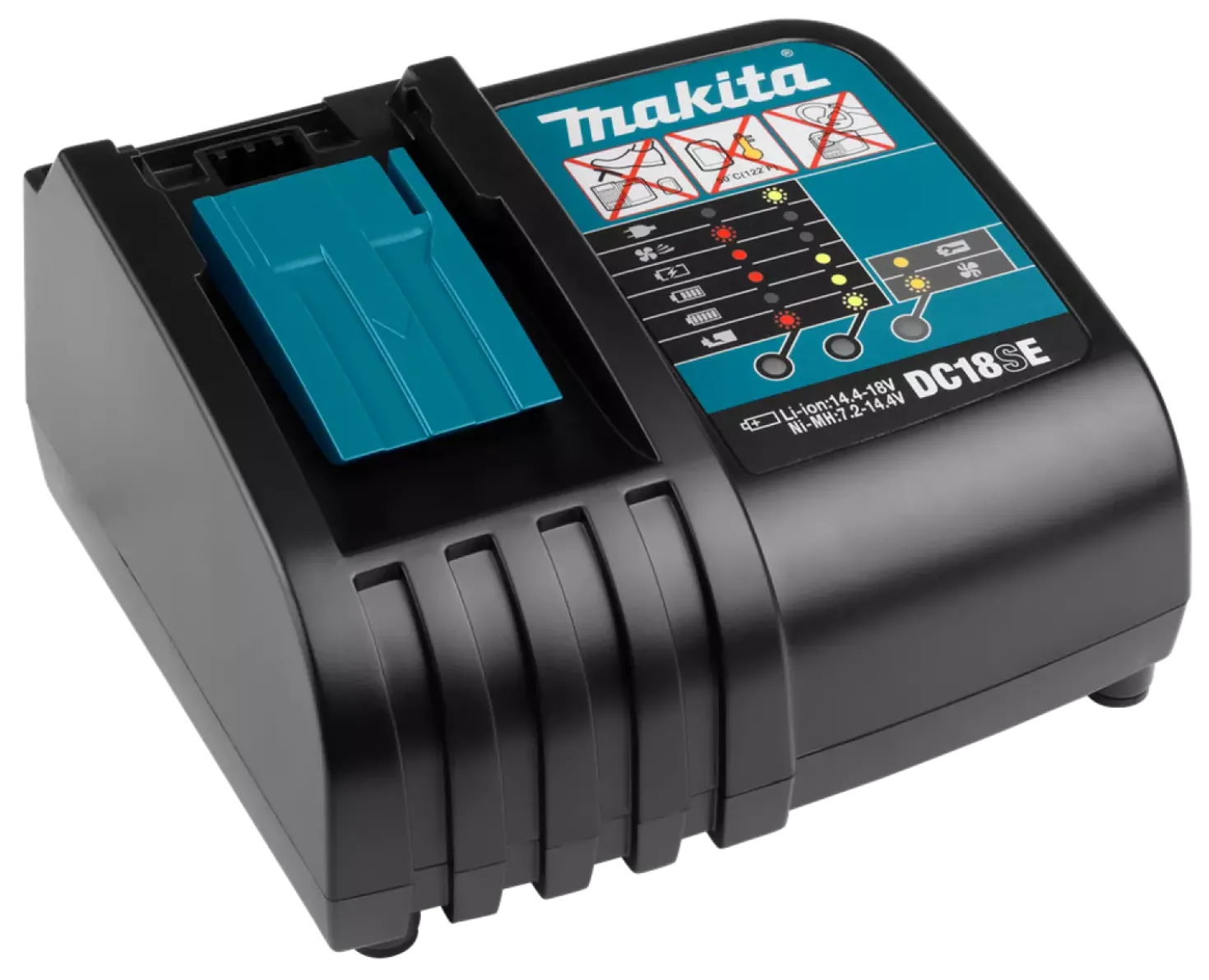 Makita DC18SE 9.6V - 18V Li-Ion Accu autolader