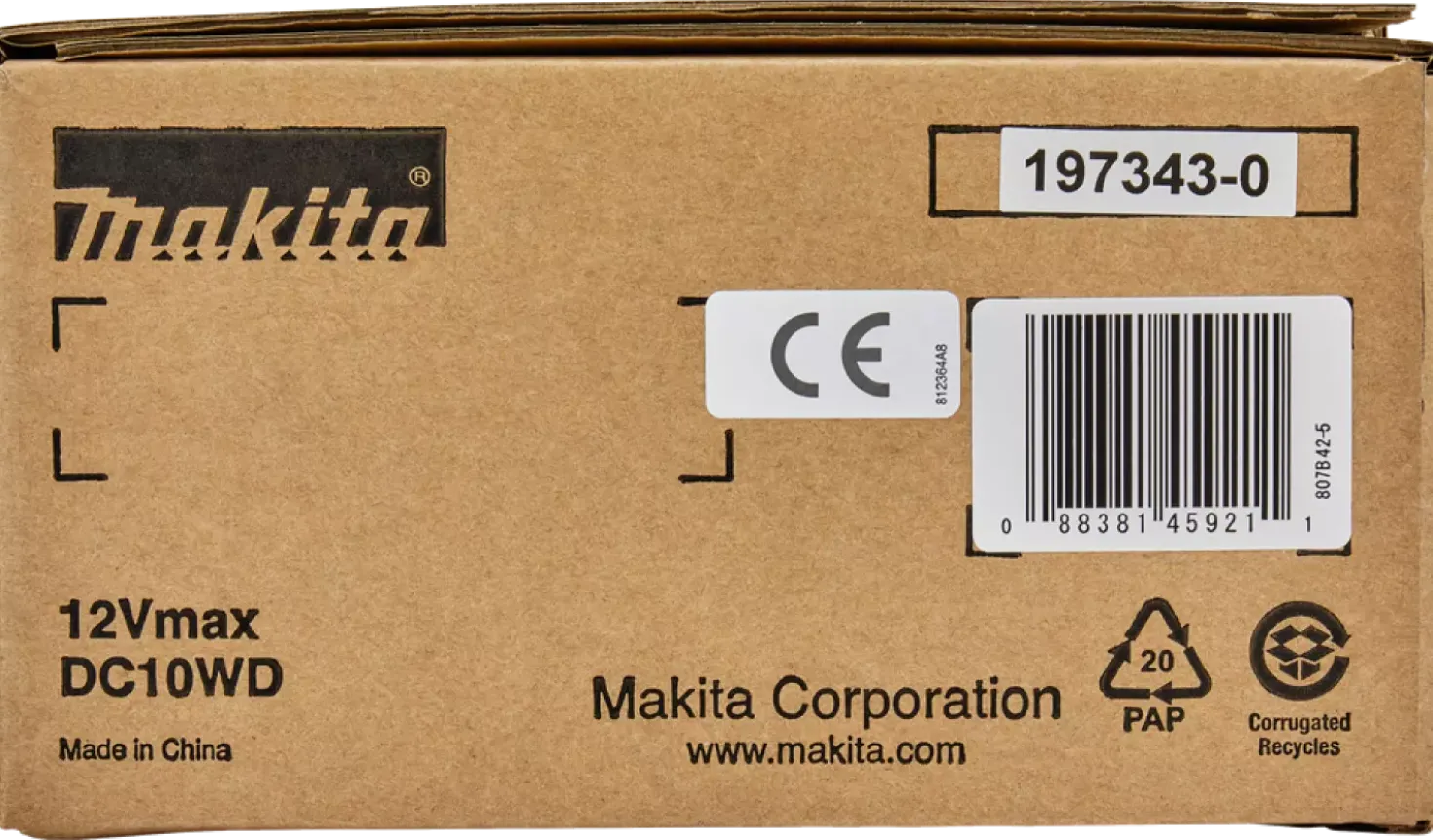 Makita DC10WD 10.8/12V Li-Ion lader