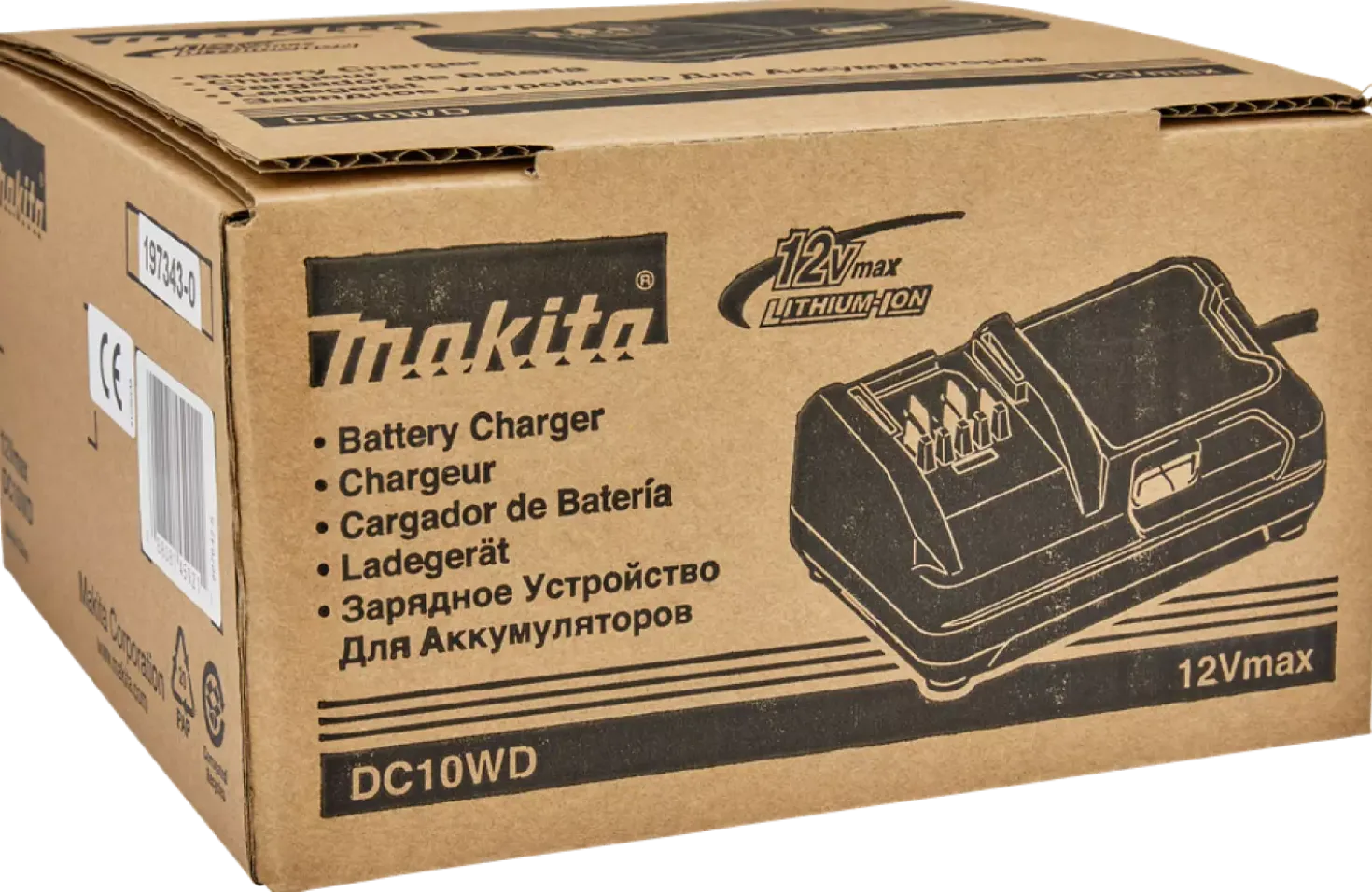 Makita DC10WD 10.8/12V Li-Ion lader