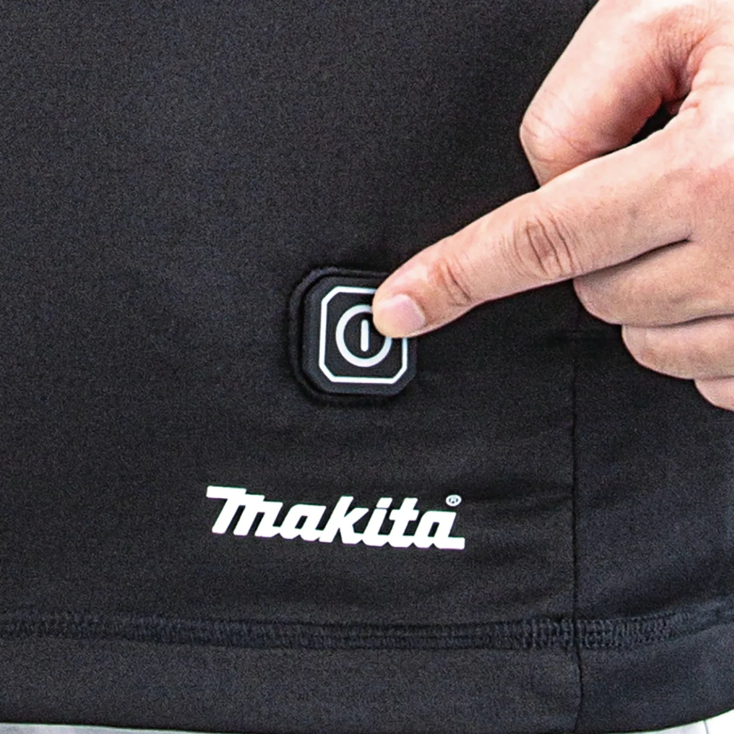 Makita DCX201C 18V Li-Ion Accu Verwarmd Ondershirt - Met rits