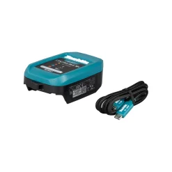 Makita 1916D9-8 DC18SJ Accu lader set incl. USB-C PD kabel - 2,1 - 3,5A
