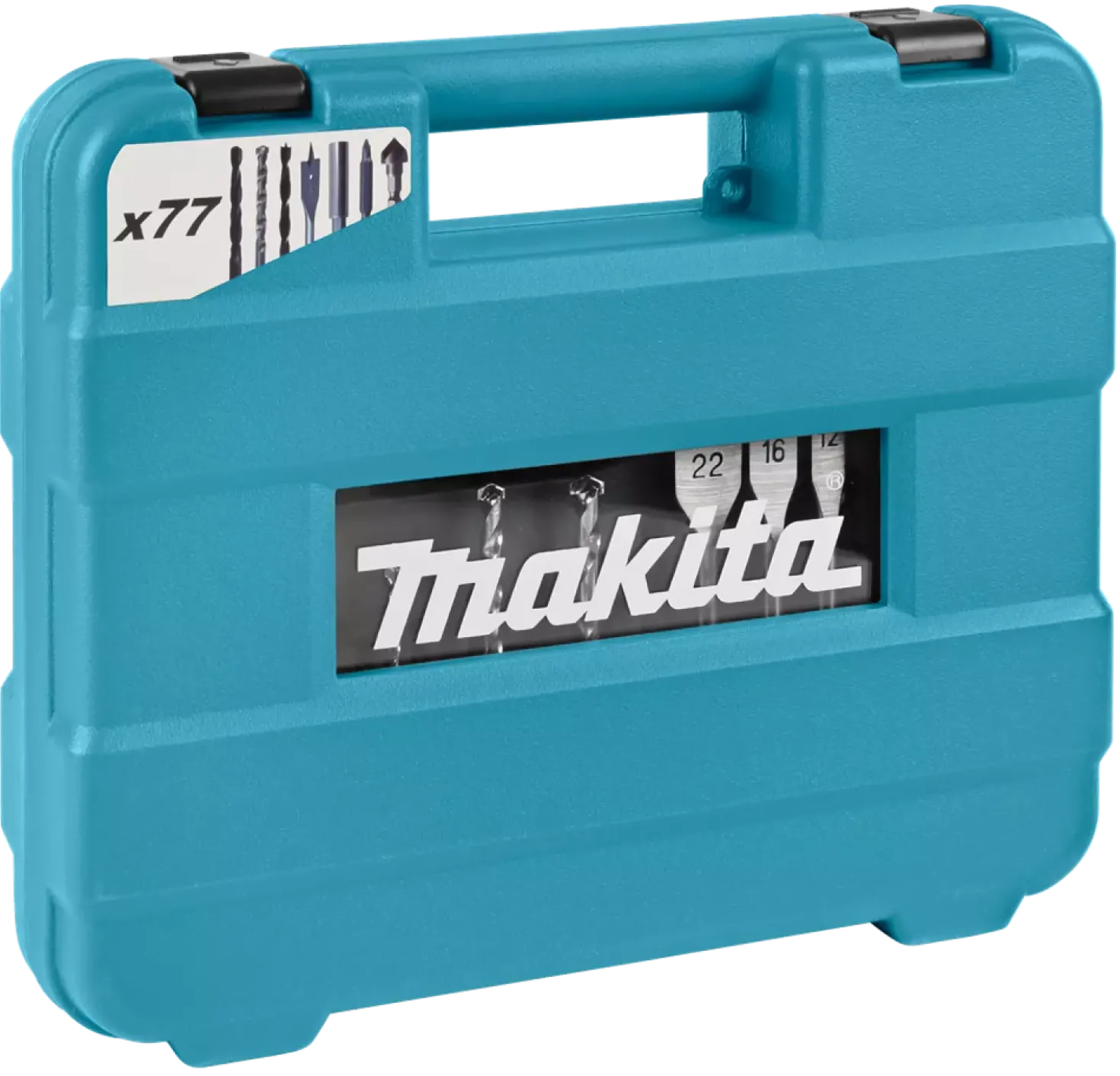 Makita D-47226 77-delige Boor-/schroefbitset