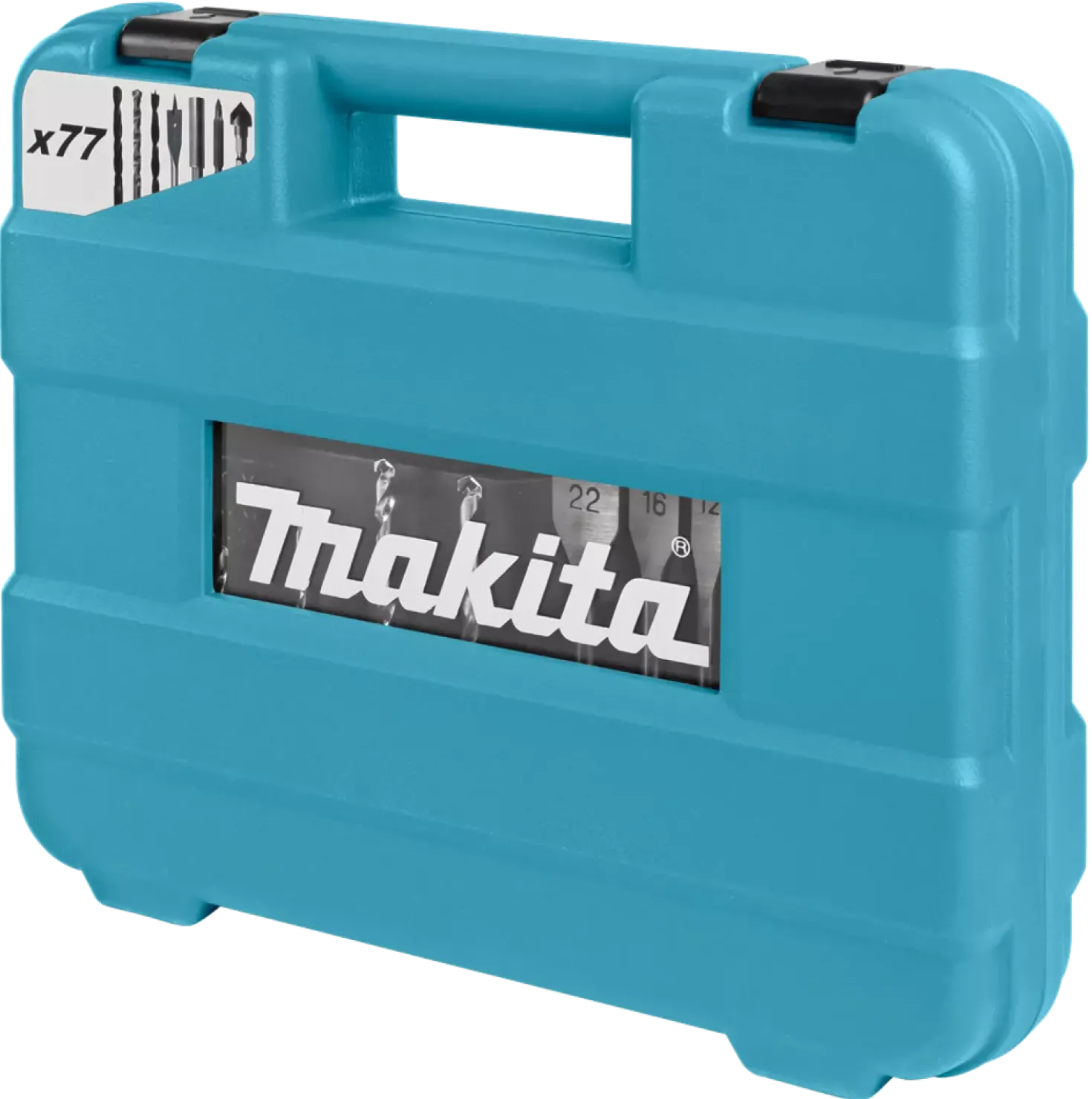 Makita D-47226 77-delige Boor-/schroefbitset