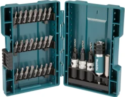 Makita D-73477 29-delige boor-/schroefbitset met Quad Driver