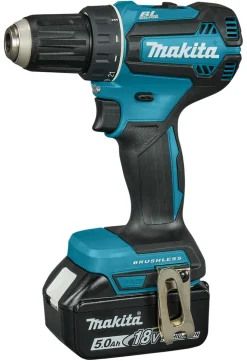 Makita DDF485RTJ 18V Li-Ion accu boor-/schroefmachine set (2x 5.0Ah) in Mbox - koolborstelloos