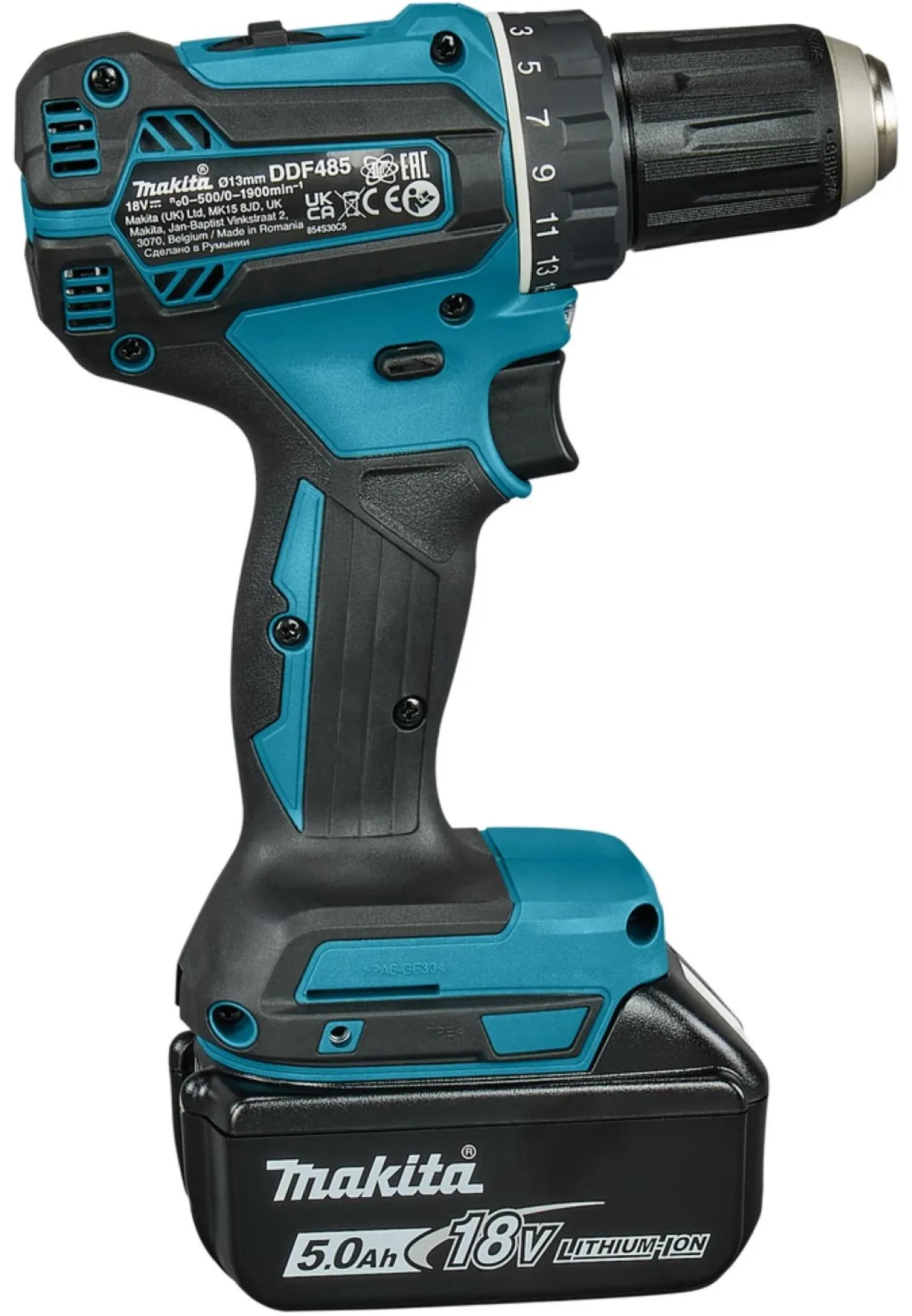 Makita DDF458ZJ 18V Li-Ion accu boor-/schroefmachine body in Mbox
