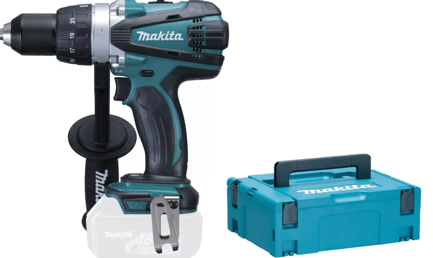 Makita DDF458ZJ 18V Li-Ion accu boor-/schroefmachine body in Mbox