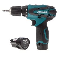 Makita DF330DWE 10.8V Li-Ion accu boor-/schroefmachine set (2x 1.3Ah accu) in koffer