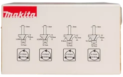 Makita D-53534 Freesset afrondfrees 8mm 4-delig