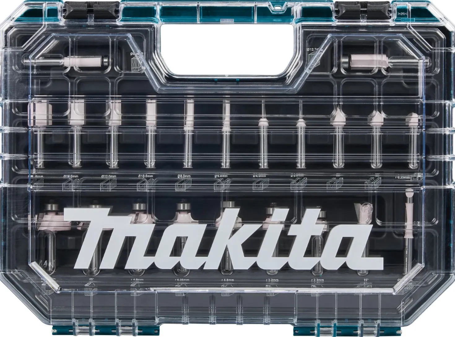 Makita D-74778 Frezenset S8 - 22-delig