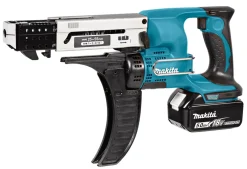 Makita DFR550RTJ 18V Li-Ion accu schroefautomaat / bandschroefmachine set (2x 5.0Ah accu) in Mbox - 25-55mm