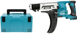 Makita DFR550Y1J 18V Li-Ion accu schroefautomaat / bandschroefmachine body + (1x 1.5Ah accu) in Mbox - 25-55mm